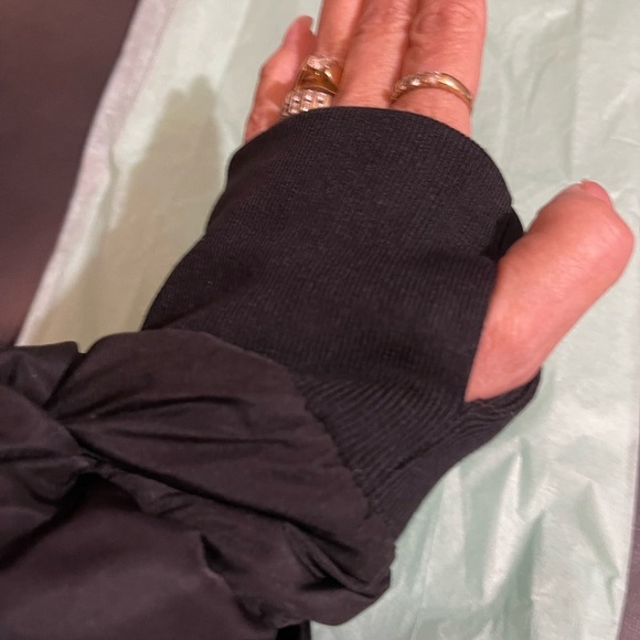 WEWOREWHAT Quilted Jacket - Black and Blue size small NWT Xmas gift - Picture 8 of 10